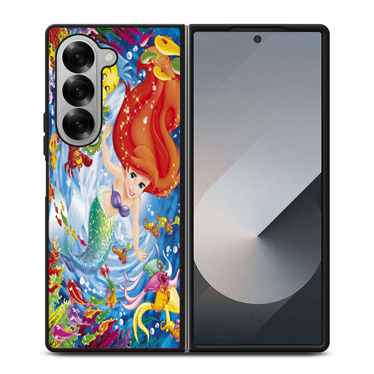Ariel the little mermaid Samsung Z Fold 6 Case