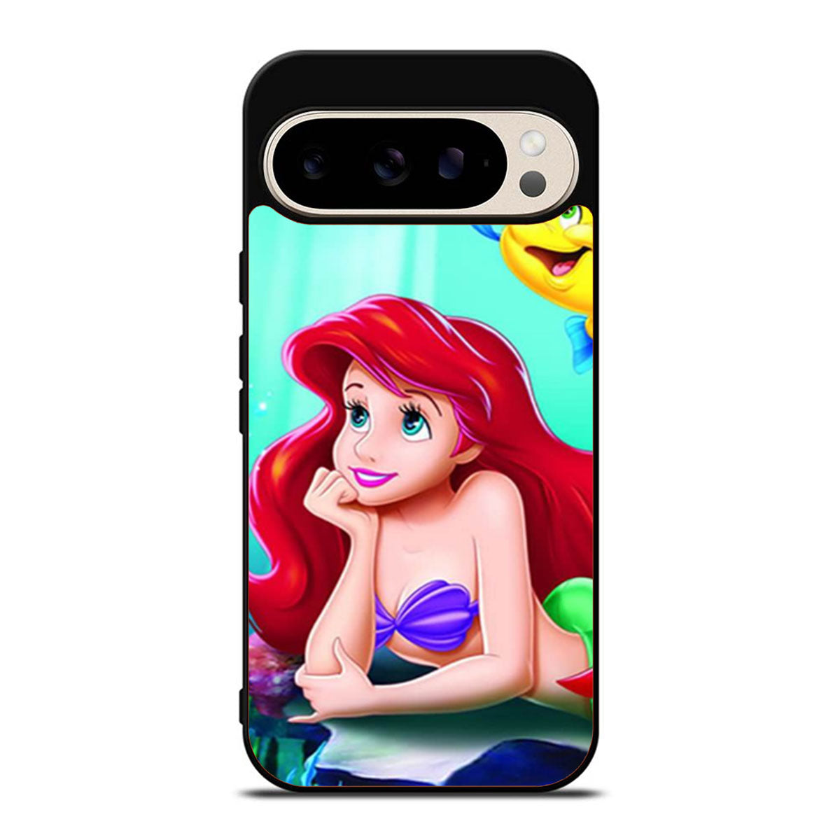 Ariel Flounder The Little Mermaid Google Pixel 9 Pro Case
