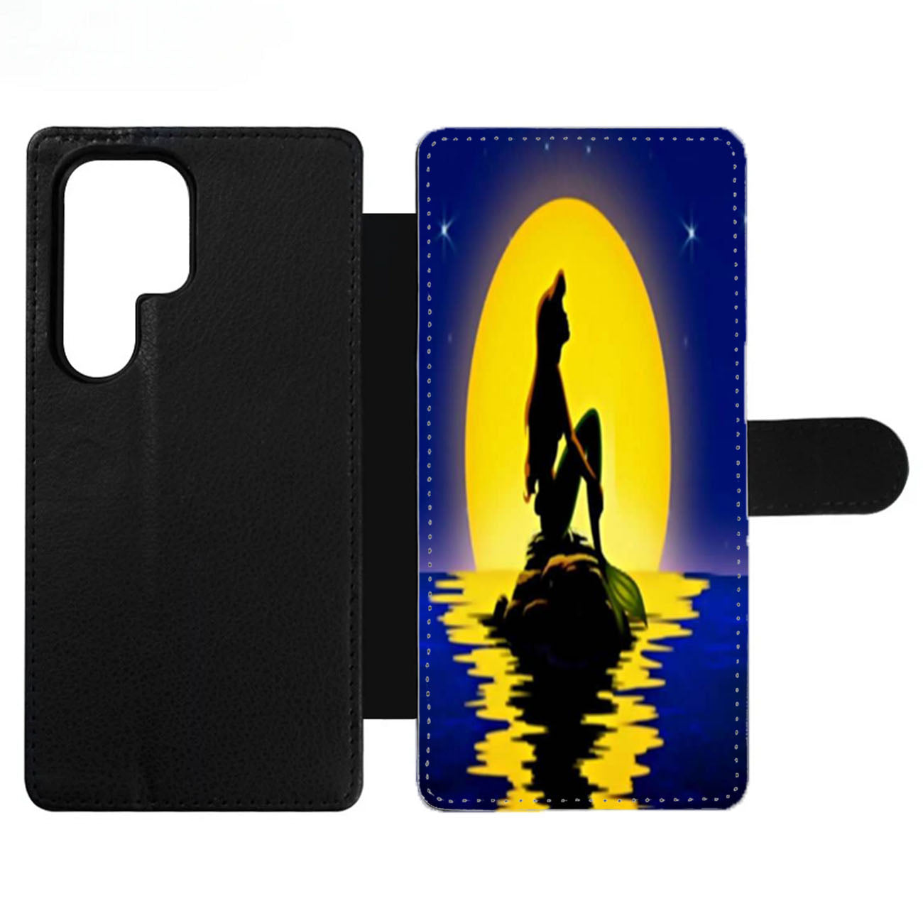 Ariel In The Moon Light Wallet Samsung Case