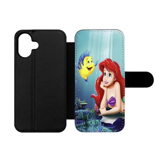 Ariel Little Mermaid Disney Collection Wallet iPhone Case