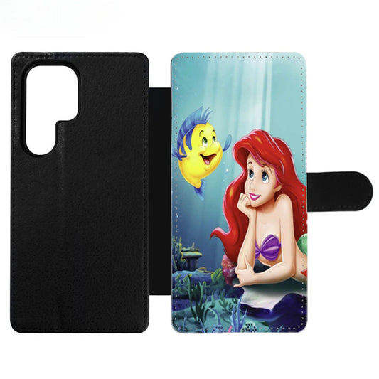 Ariel Little Mermaid Disney Collection Wallet Samsung Case