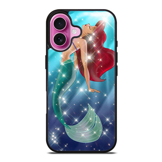 Ariel Little Mermaid Galaxy iPhone Case Cover