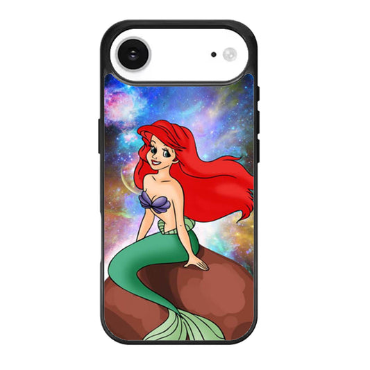 Ariel Little Mermaid In Galaxy Space iPhone Air Case