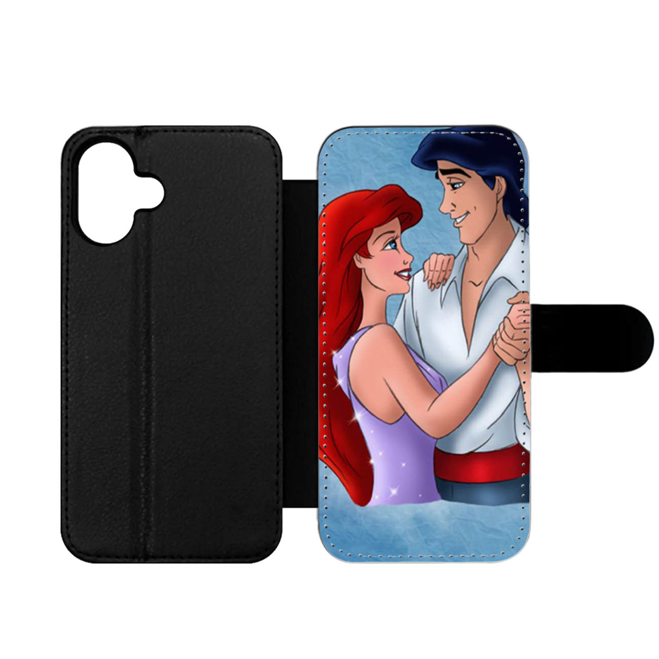 Ariel Little Mermaid Love Wallet iPhone Case