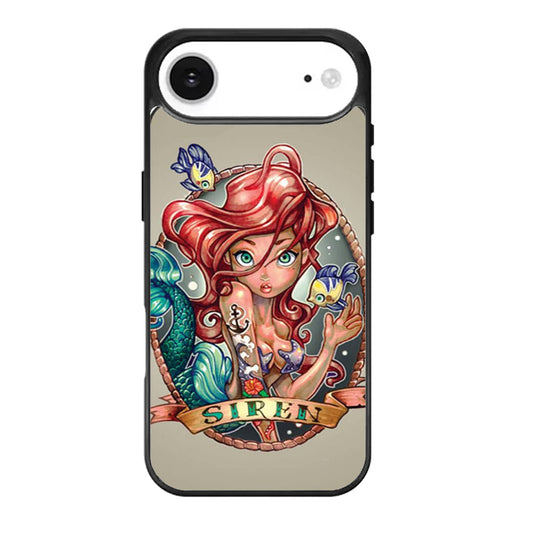 Ariel Little Mermaid Tattoo iPhone Air Case