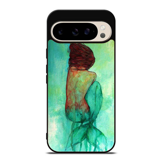 Ariel Little Mermaid Watercolor Paint Art Google Pixel 9 Pro Case
