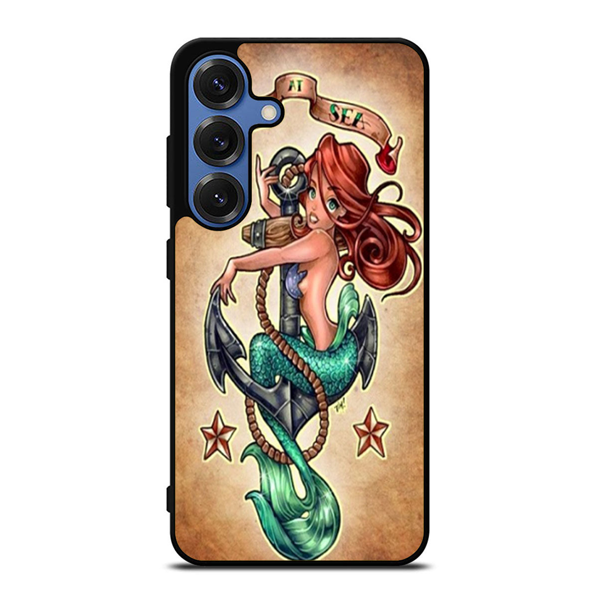 Ariel Lost At Sea Anchor Refuse Samsung S25 Ultra Case