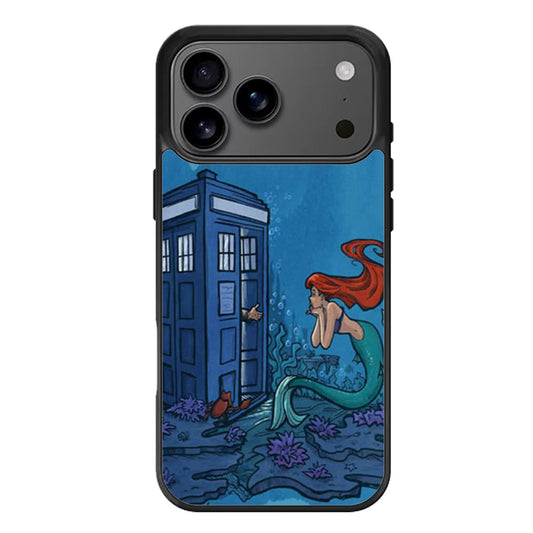 Ariel Mermaid Tardis iPhone 17 Pro Max Case