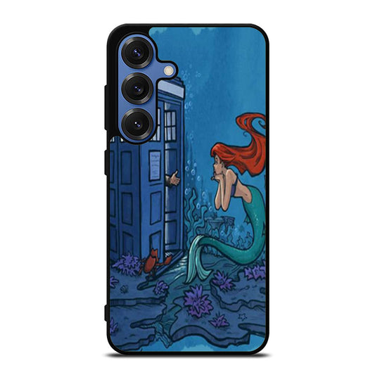 Ariel Mermaid Tardis Samsung S25 Ultra Case