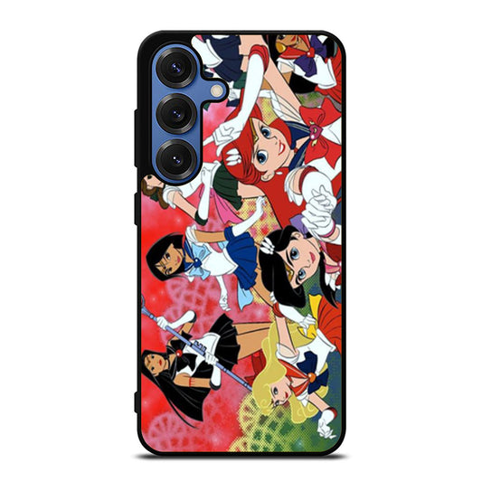 Ariel Sailormoon Princesses Samsung S25 Ultra Case