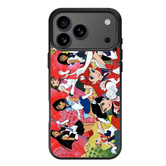 Ariel Sailormoon Princesses iPhone 17 Pro Max Case