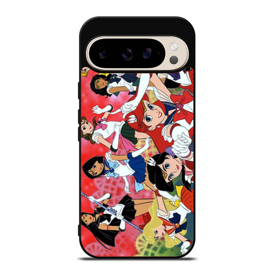 Ariel Sailormoon Princesses Google Pixel 9 Pro Case