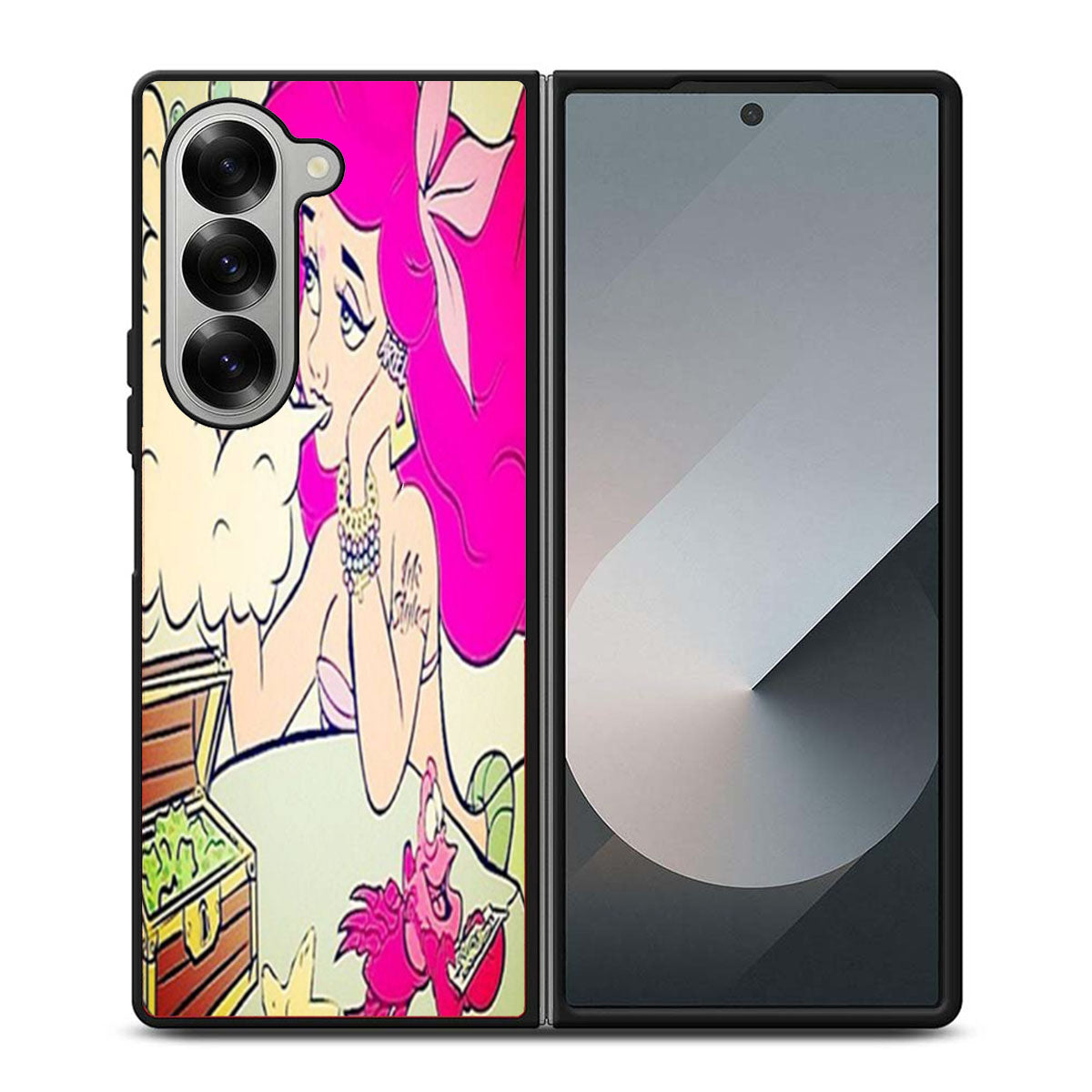 Ariel Smoking Samsung Z Fold 6 Case