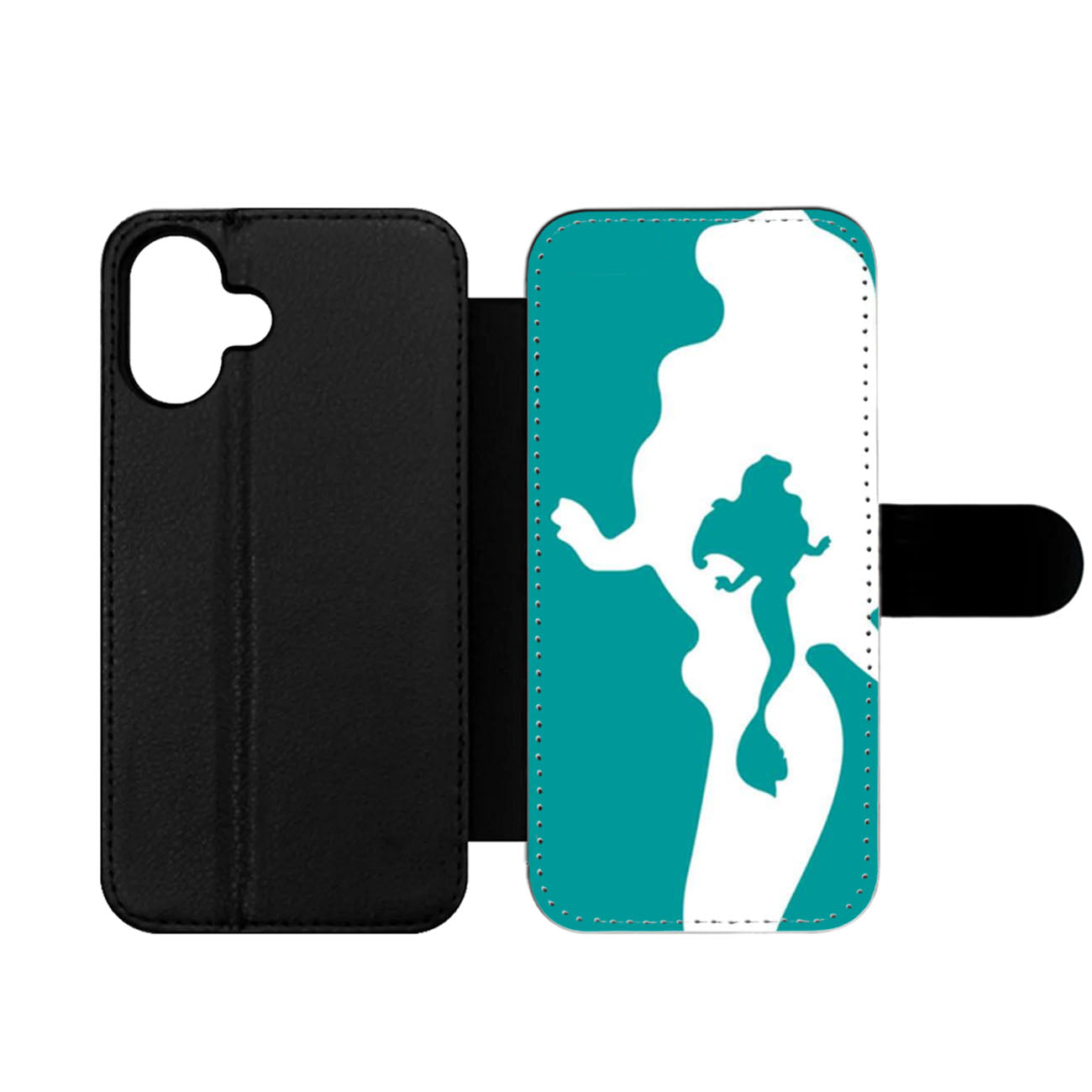 Ariel The Little Mermaid Shadow Wallet iPhone Case