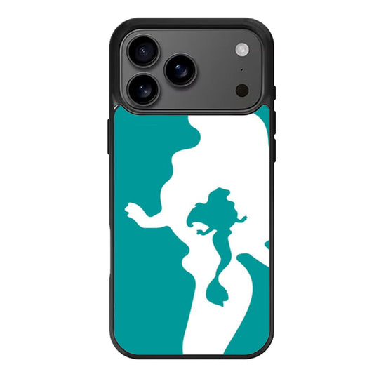 Ariel The Little Mermaid Shadow iPhone 17 Pro Max Case