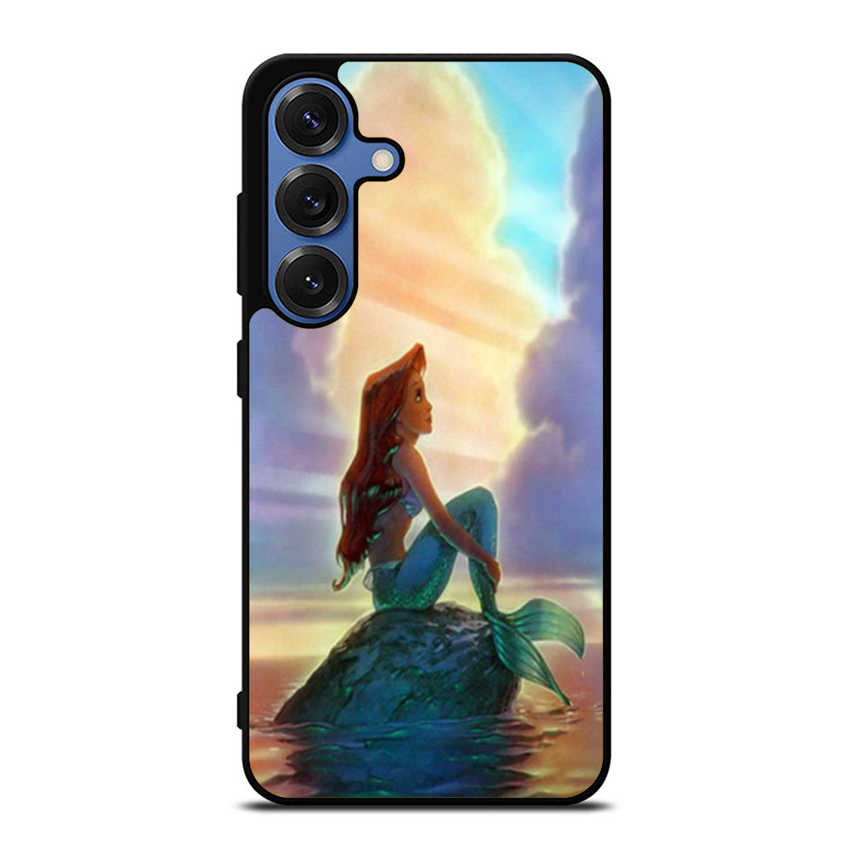 Ariel The Little Mermaid Sunset Samsung S25 Ultra Case