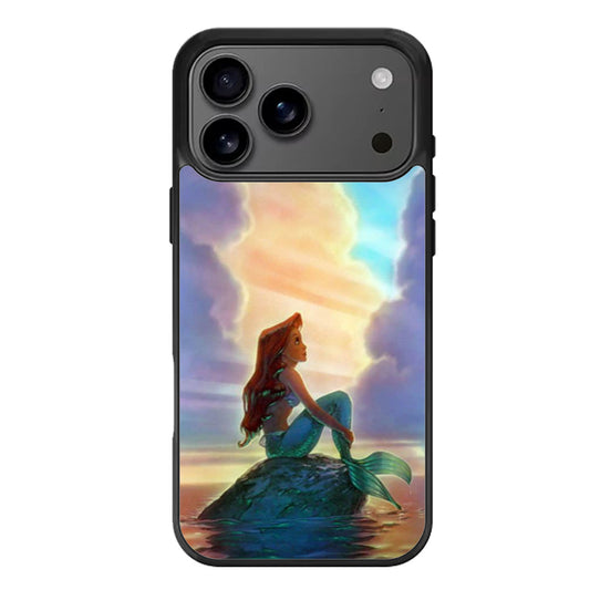 Ariel The Little Mermaid Sunset iPhone 17 Pro Max Case