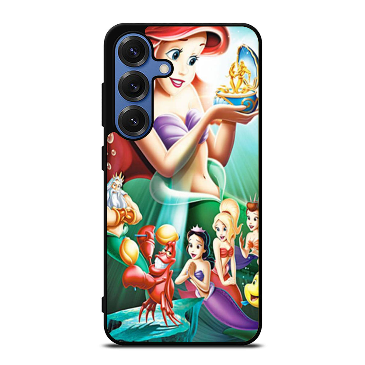 Ariel The Little Mermaid Three Samsung S25 Ultra Case
