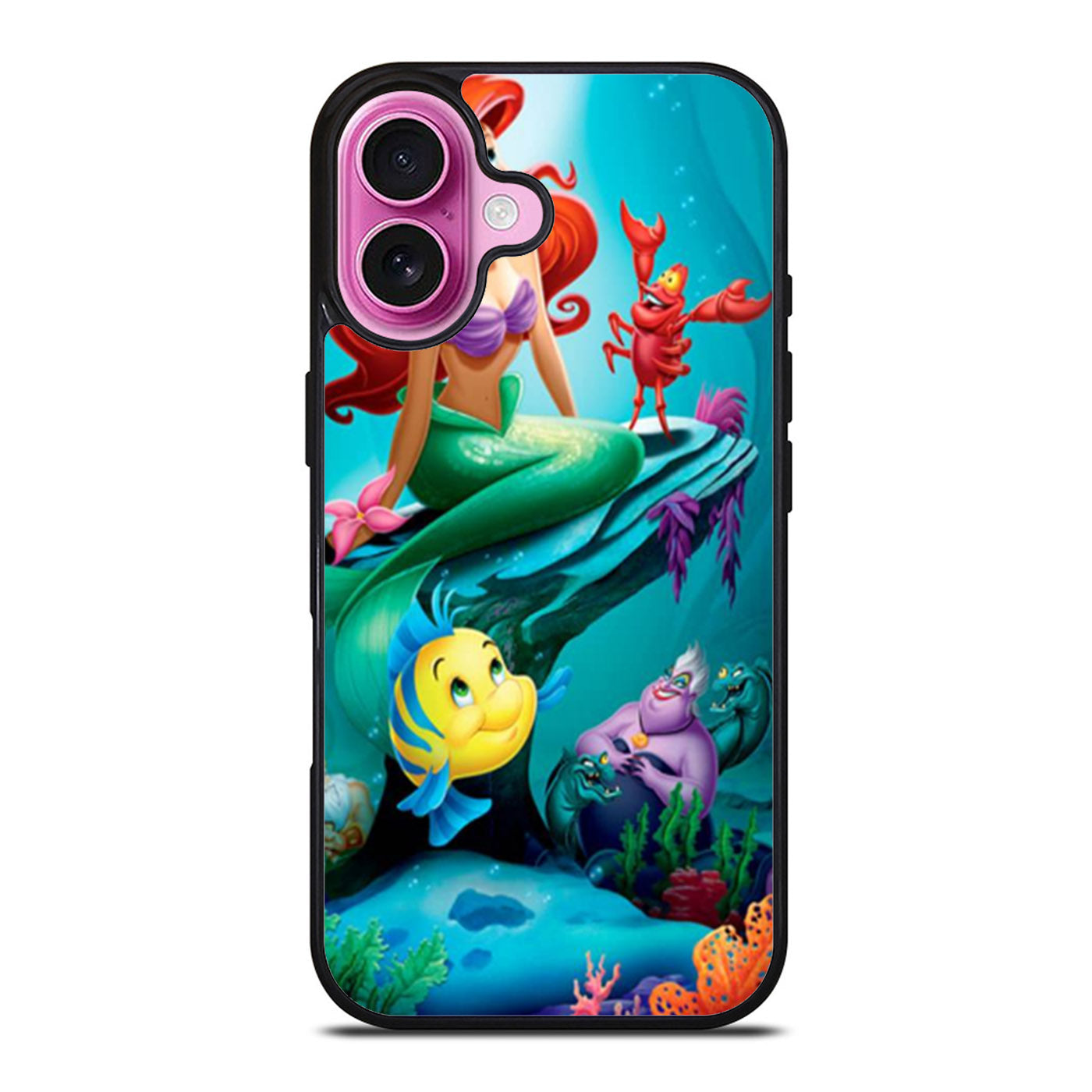 Ariel The Little Mermaid and Friends iPhone Case Cover