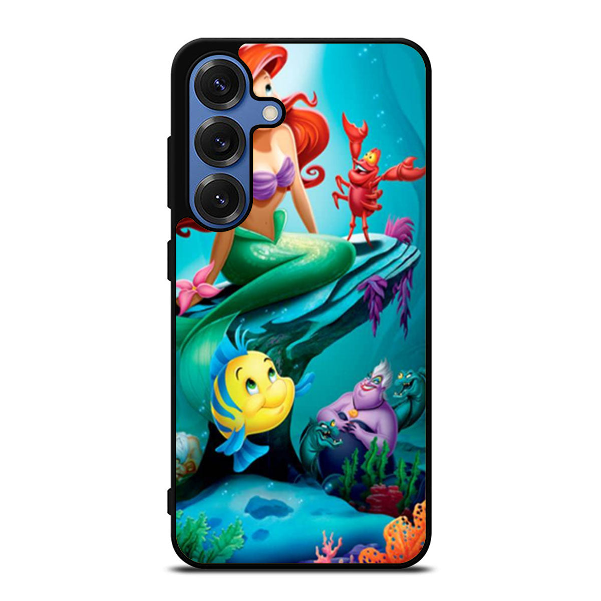 Ariel The Little Mermaid and Friends Samsung S25 Ultra Case