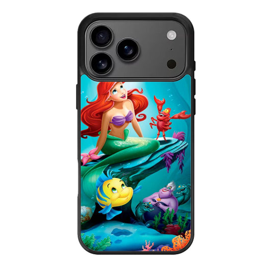 Ariel The Little Mermaid and Friends iPhone 17 Pro Max Case