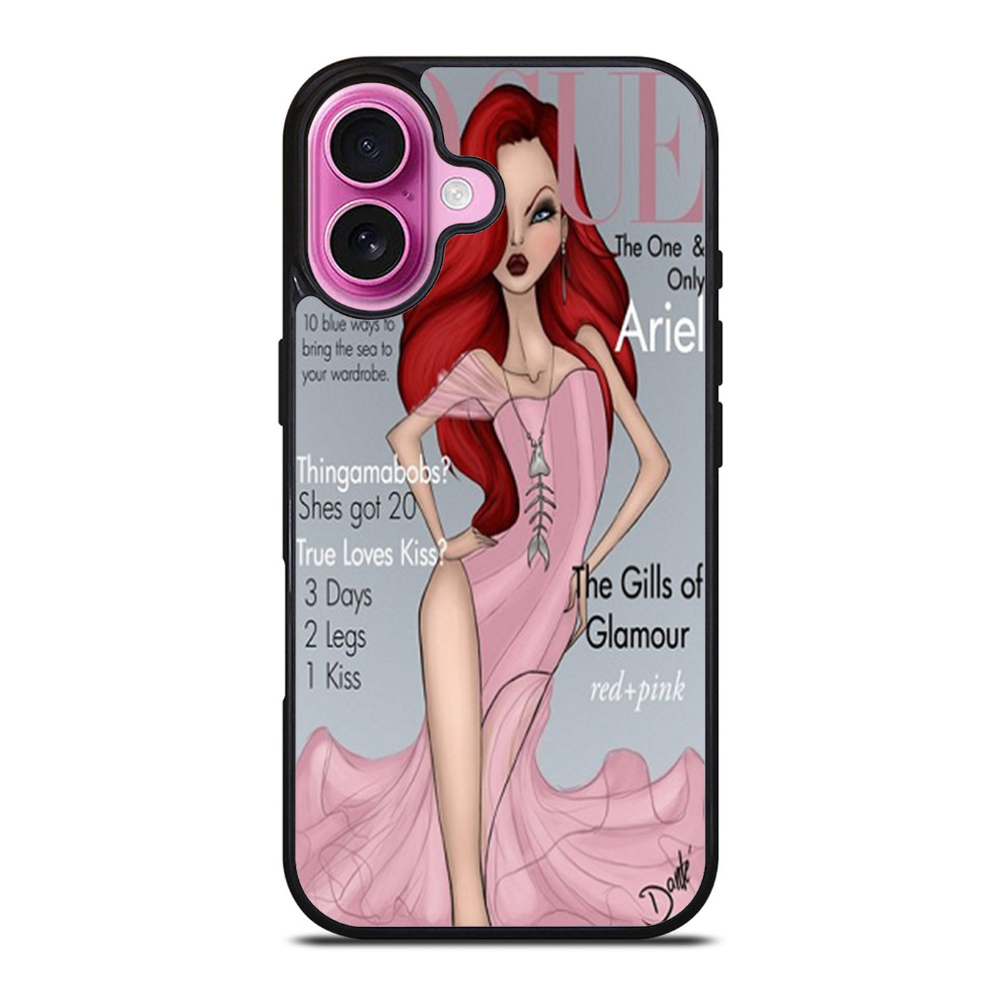 Ariel Vogue Magazine iPhone Case Cover