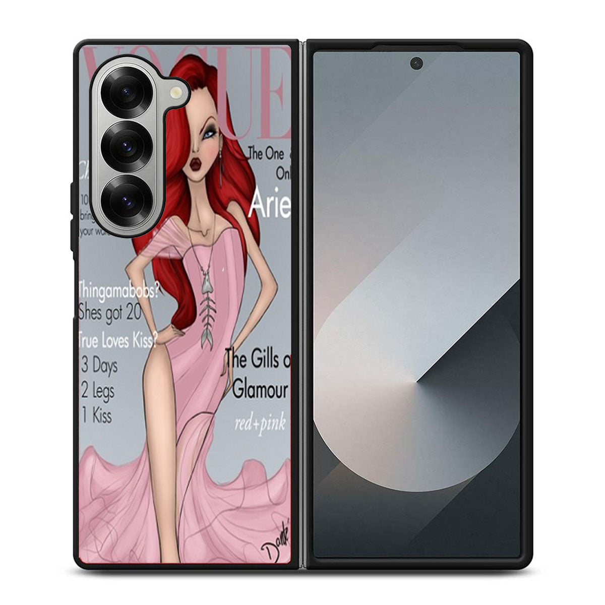 Ariel Vogue Magazine Samsung Z Fold 6 Case