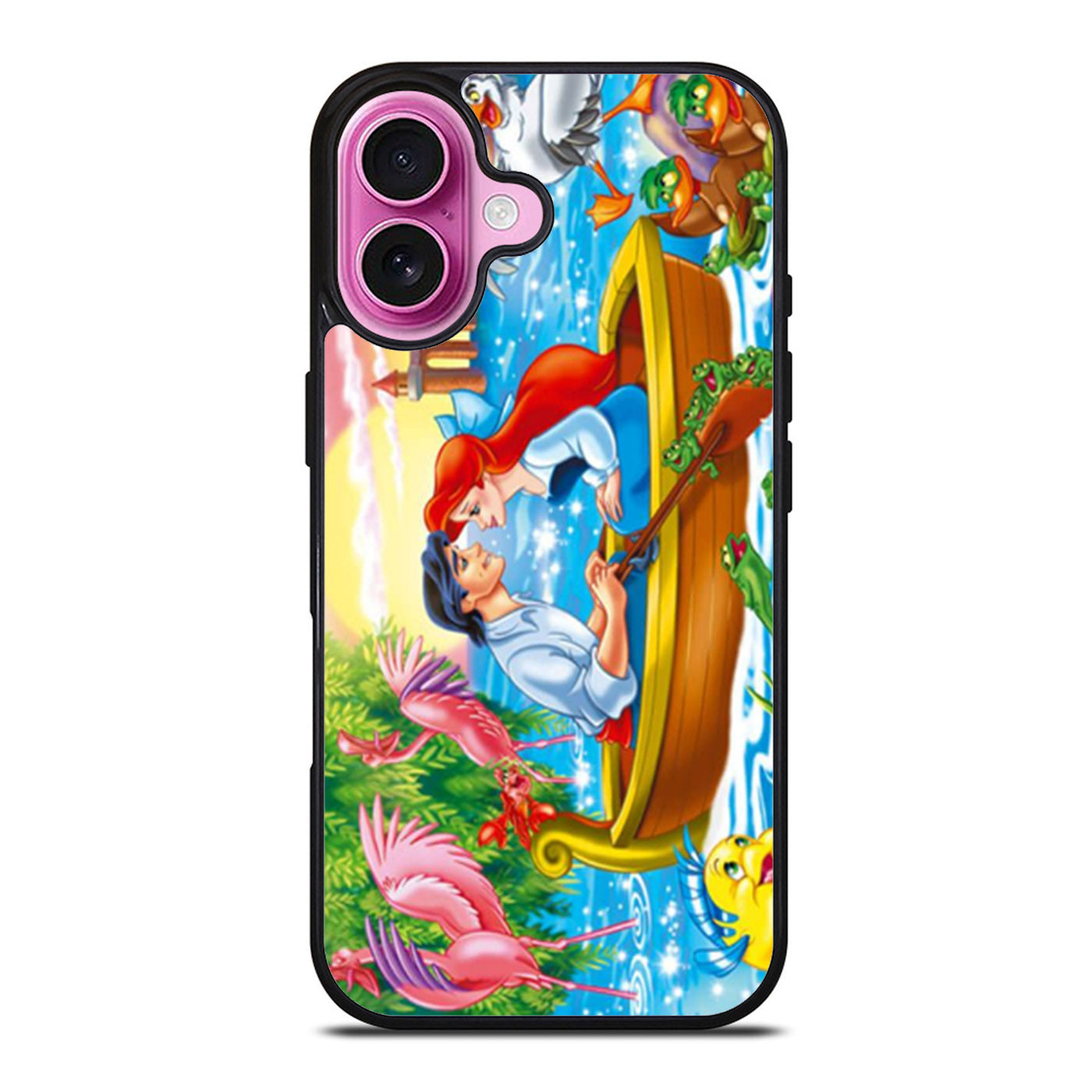 Ariel and Eric on Boat iPhone Case Cover