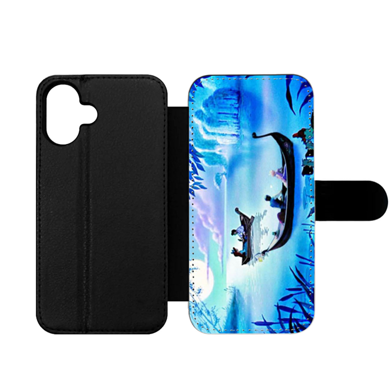 Ariel and Eric on the Boat Wallet iPhone Case