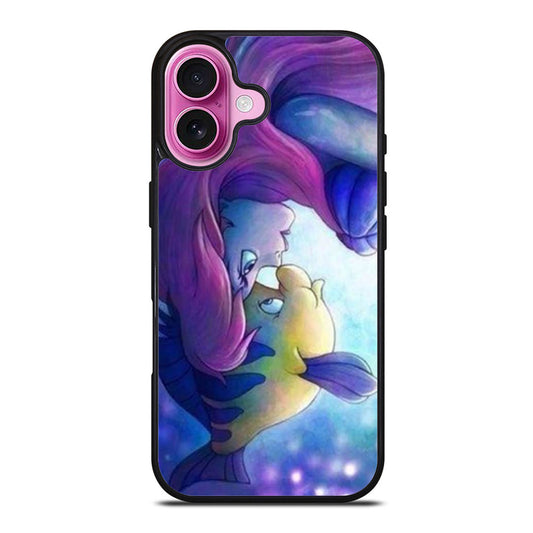 Ariel and Flounder iPhone Case Cover