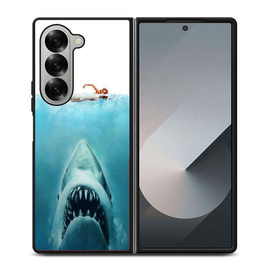 Ariel vs Shark Jaws Samsung Z Fold 6 Case