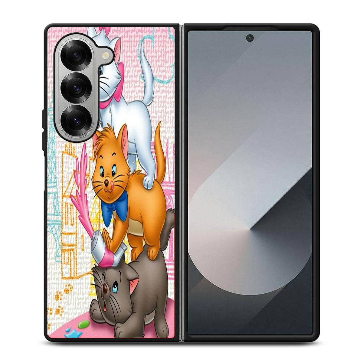 Aristocats cats Samsung Z Fold 6 Case