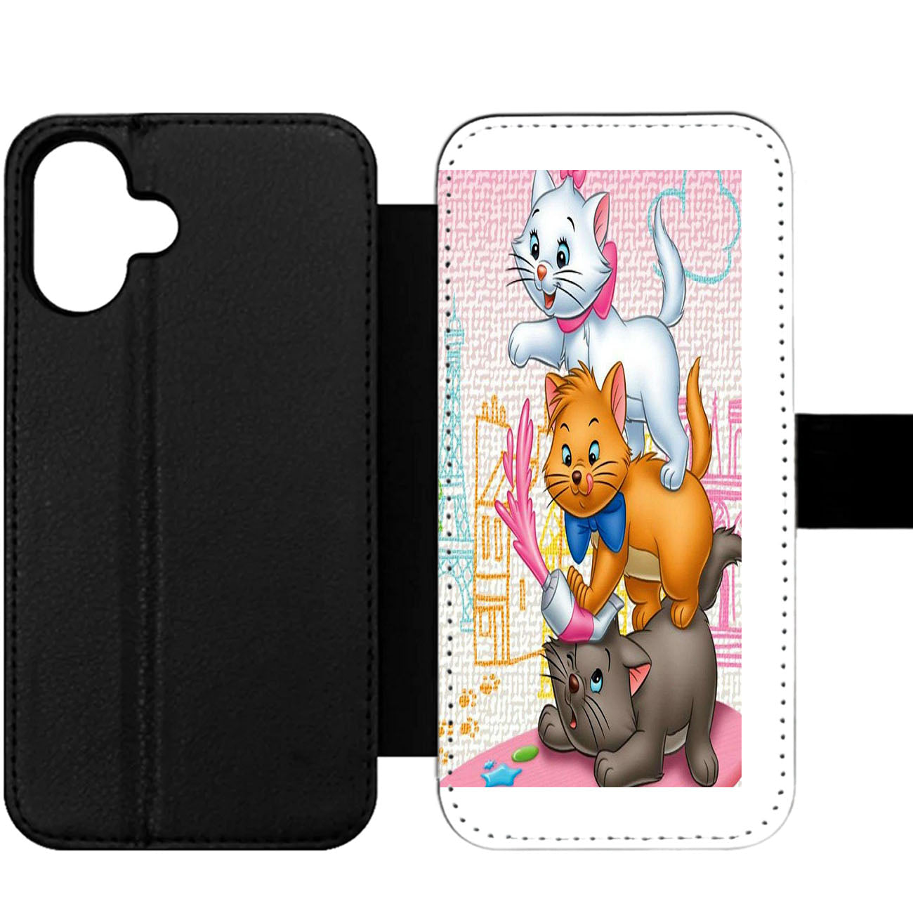 Aristocats cats Wallet iPhone Case