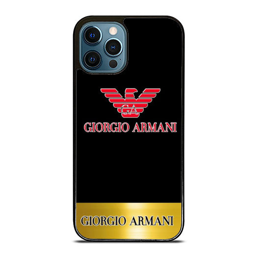Armani Black Gold iPhone 14 Pro Max Case
