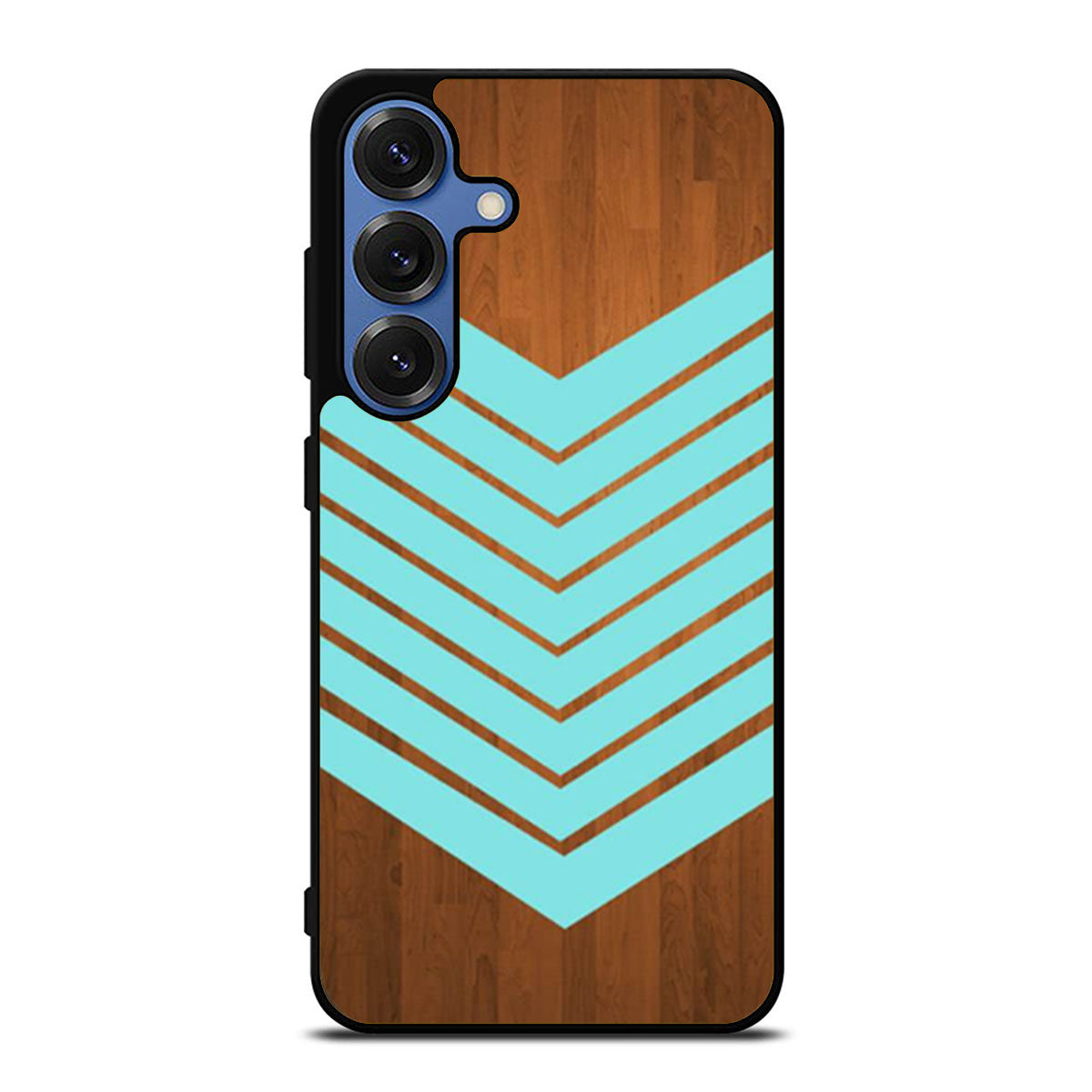 Arrow Blue Teal Wood Samsung S25 Ultra Case