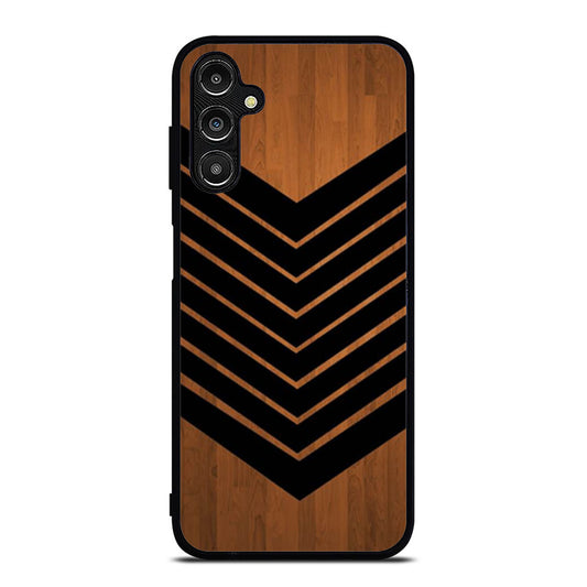 Arrow Teal Wood Black Samsung A16 Case