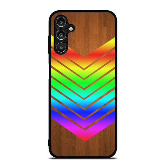 Arrow Teal Wood Rainbow Samsung A16 Case