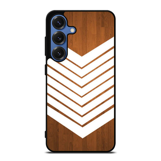 Arrow Teal Wood White Samsung S25 Ultra Case