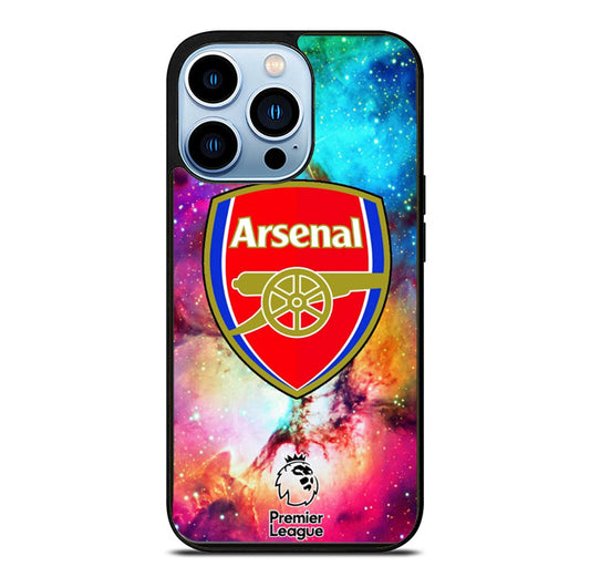 Arsenal FC Galaxy Logo iPhone 14 Pro Max Case