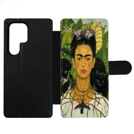 Art Frida Kahlo Wallet Samsung Case