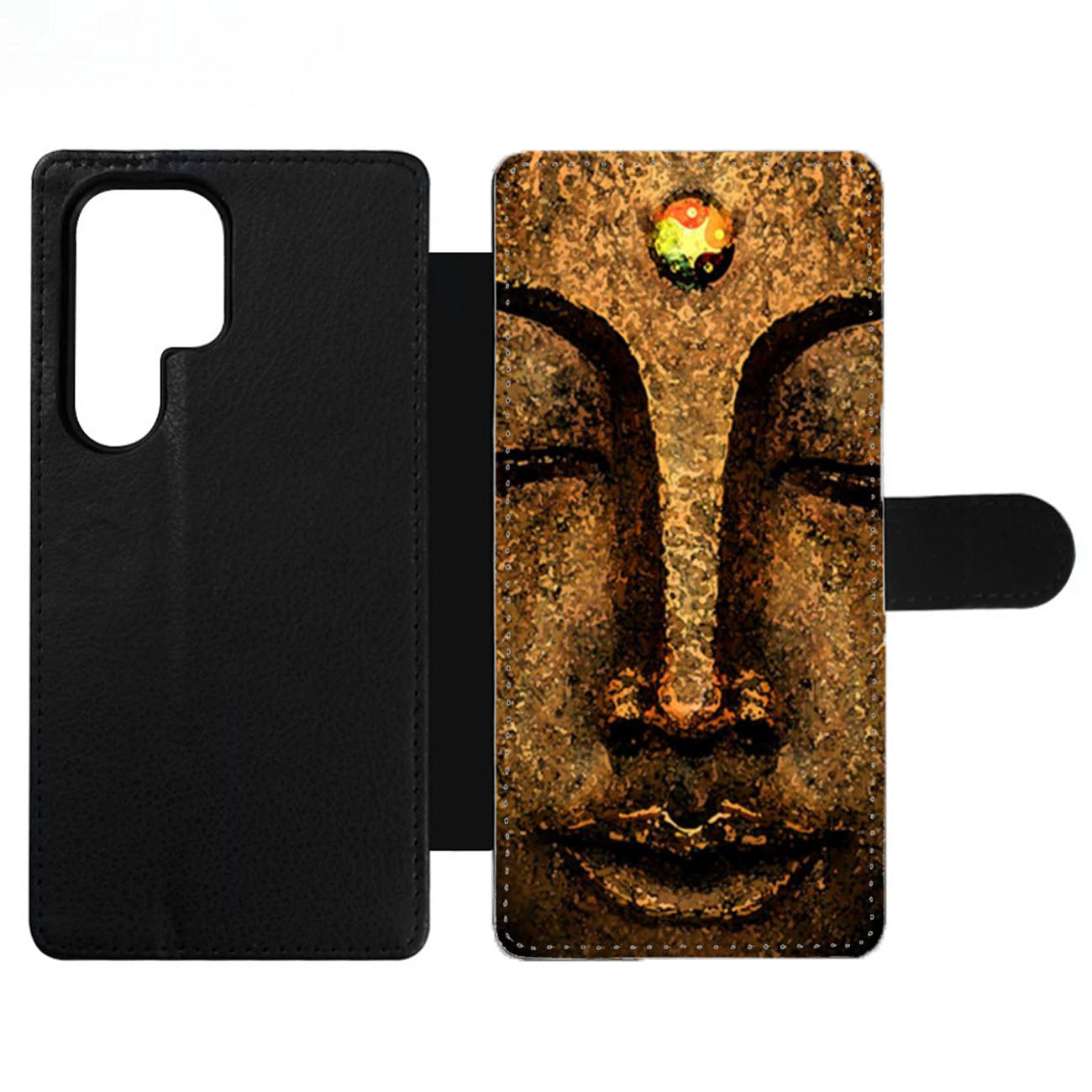 Art of Buddha Wallet Samsung Case