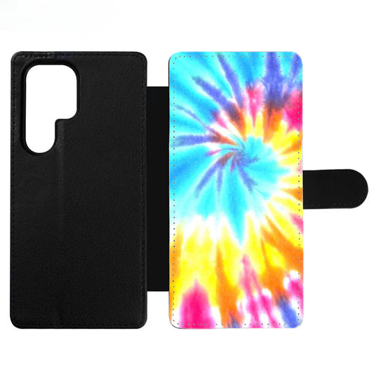 Artsy Abstract Hipster Tie Dye Wallet Samsung Case