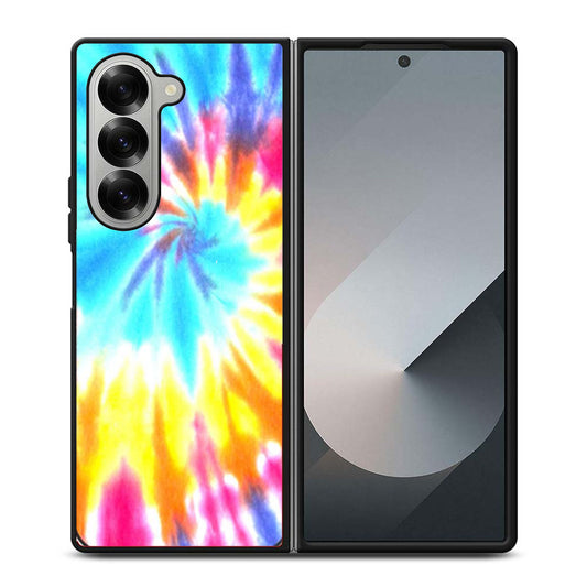 Artsy Abstract Hipster Tie Dye Samsung Z Fold 6 Case