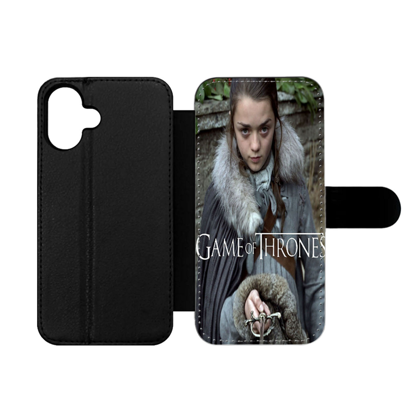 Arya Stark game of thronewinter is coming Wallet iPhone Case