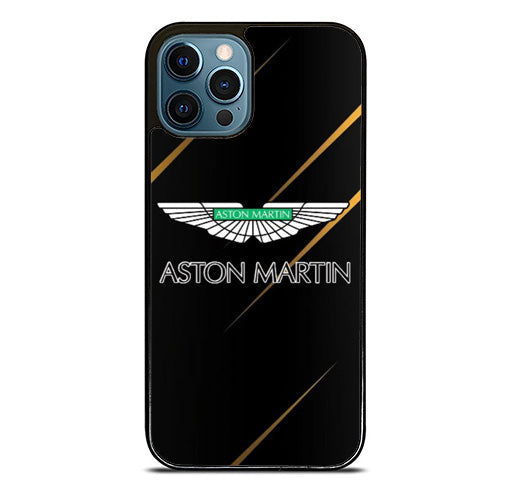 Aston Martin Black Logo iPhone 14 Pro Max Case