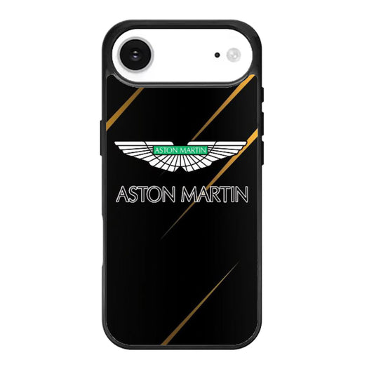Aston Martin Black Logo iPhone Air Case