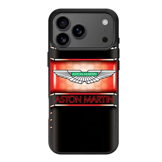 Aston Martin Red Logo iPhone 17 Pro Max Case