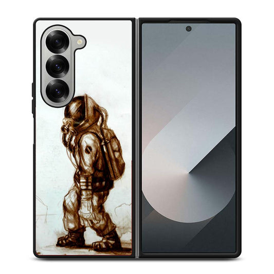 Astronaut Samsung Z Fold 6 Case