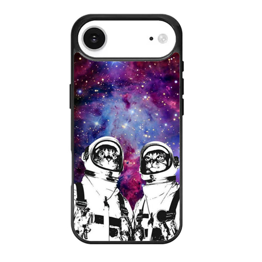 Astronaut Cat Galaxy Space Nebula iPhone Air Case