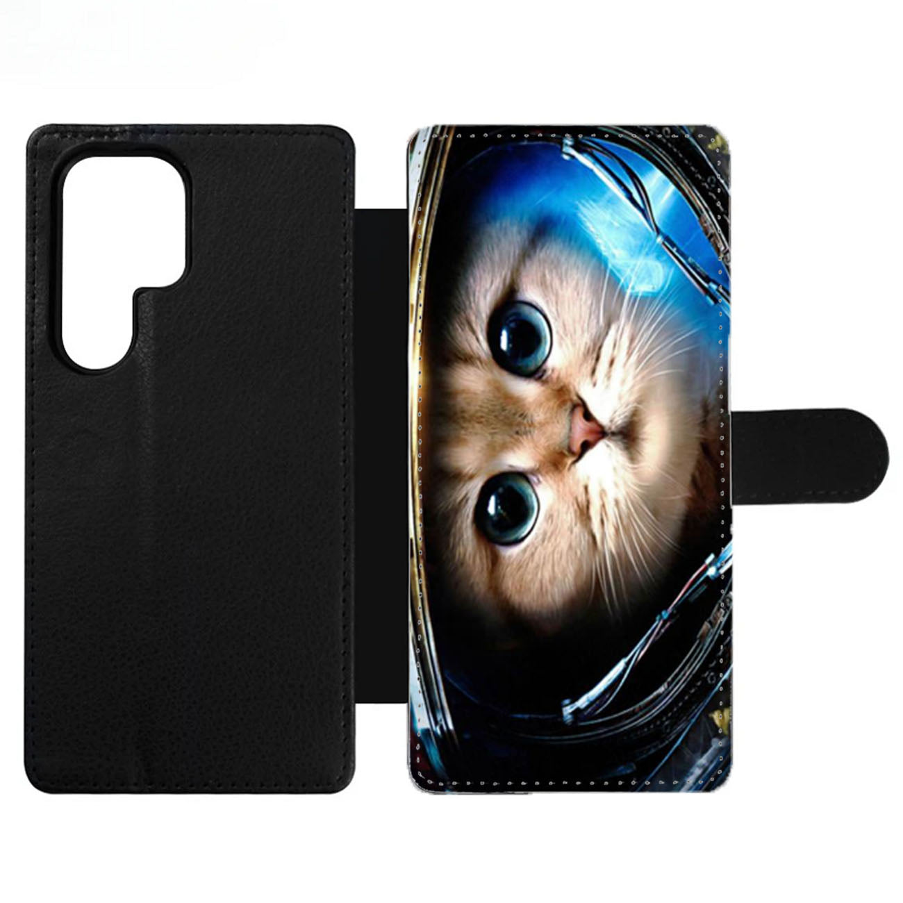 Astronaut Cat Wallet Samsung Case